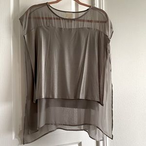 ZARA unique design layered top